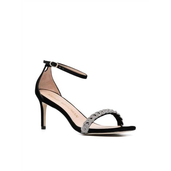 STUART WEITZMAN Shoes - NEW STUART WEITZMAN women's nudistcurve highshine sandal in black